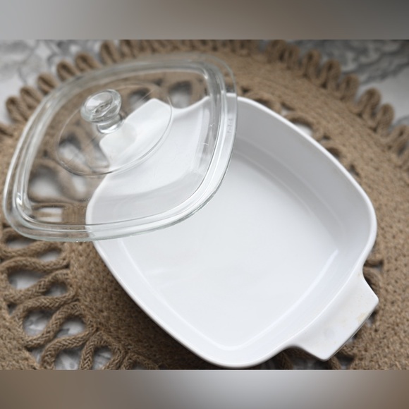 Vintage CorningWare Blue Dusk 1Qt 1L Casserole Dish with Lid Pyrex Made In USA - Picture 13 of 16